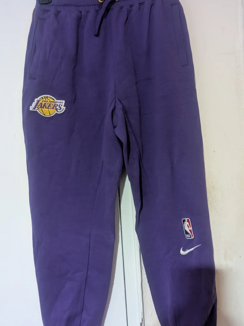 Nike sweatpants stitched